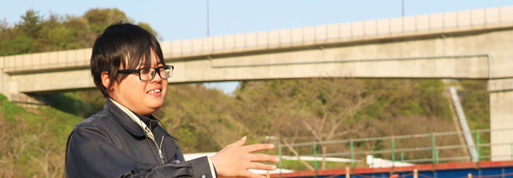 先輩の声 土木部 土木課/現場管理 後藤 知尋