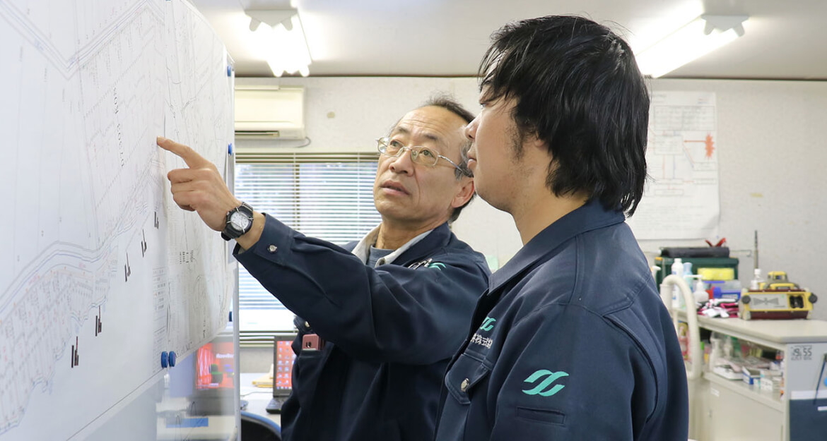 先輩の声 土木部 土木課/現場管理 大滝 輝